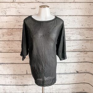 NWT Black Kerisma dolman top